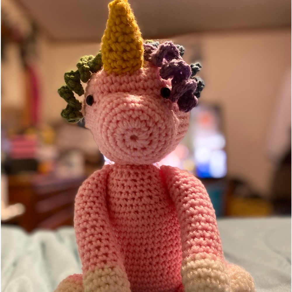 Hand crafted unicorn